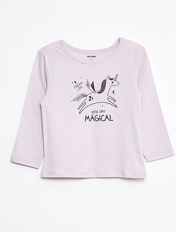 Completo pigiama t-shirt + leggings stampati - 2 pezzi