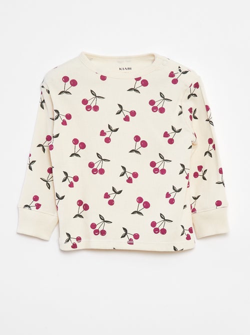 Completo pigiama t-shirt + pantaloni - 2 pezzi - Kiabi