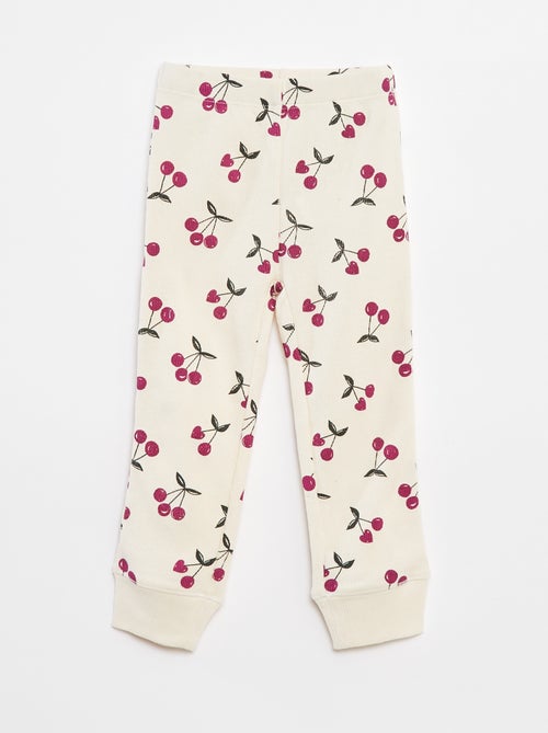 Completo pigiama t-shirt + pantaloni - 2 pezzi - Kiabi