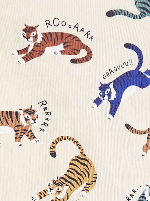 Completo pigiama t-shirt + pantaloni - 2 pezzi - Kiabi