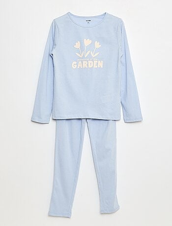 Completo pigiama t-shirt + pantaloni - 2 pezzi