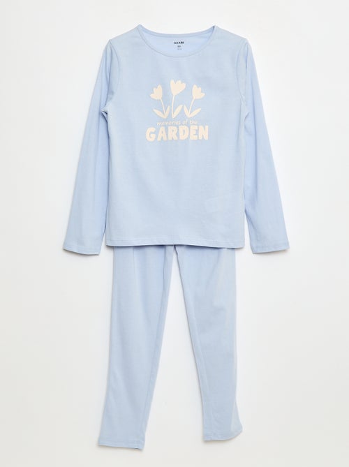 Completo pigiama t-shirt + pantaloni - 2 pezzi - Kiabi