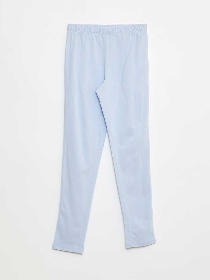 Completo pigiama t-shirt + pantaloni - 2 pezzi Blu - Kiabi