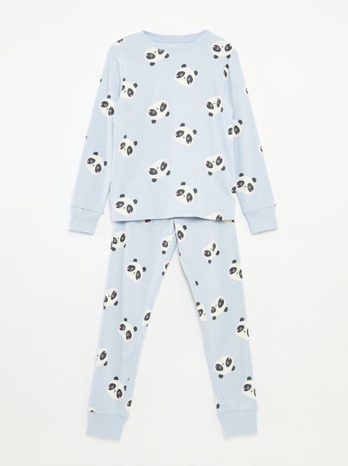 Completo pigiama t-shirt + pantaloni -  2 pezzi - Kiabi