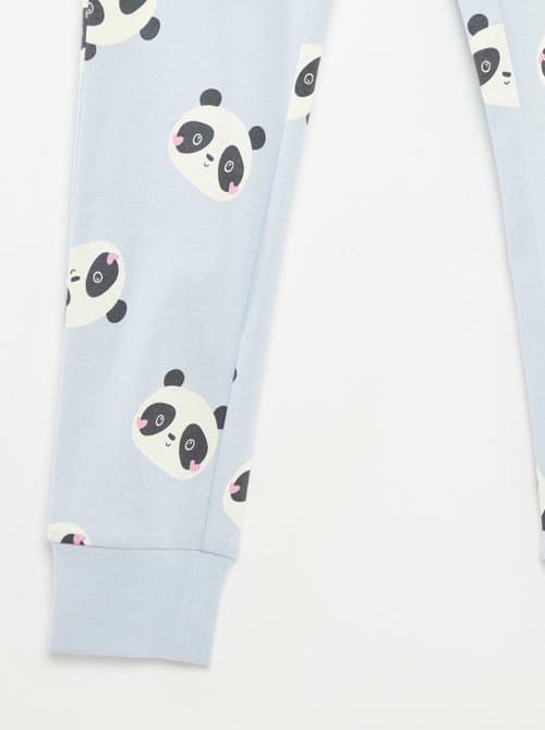 Completo pigiama t-shirt + pantaloni -  2 pezzi - Kiabi