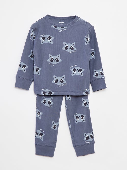 Completo pigiama t-shirt + pantaloni - 2 pezzi - Kiabi