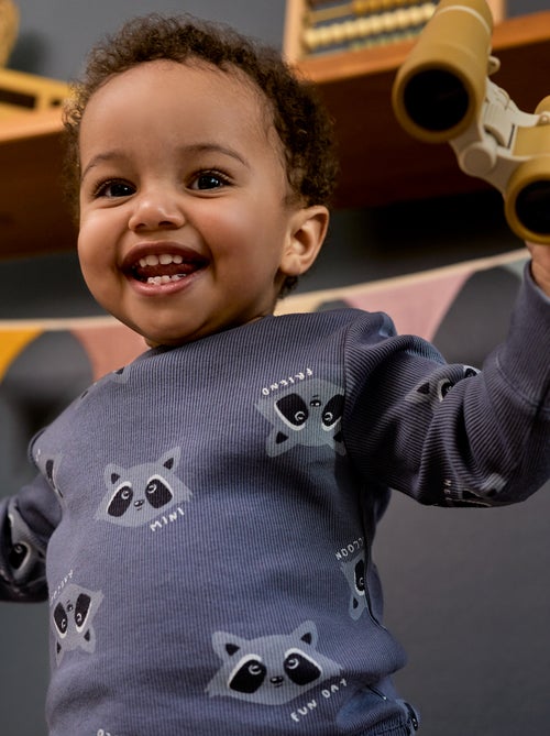 Completo pigiama t-shirt + pantaloni - 2 pezzi - Kiabi