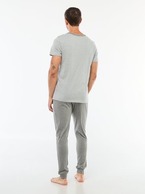 Completo pigiama t-shirt + pantaloni - 2 pezzi - Kiabi
