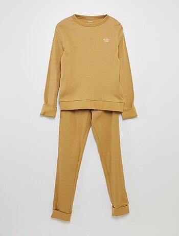 Completo pigiama t-shirt + pantaloni - 2 pezzi