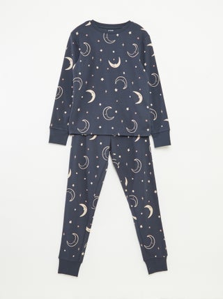 Completo pigiama t-shirt + pantaloni -  2 pezzi
