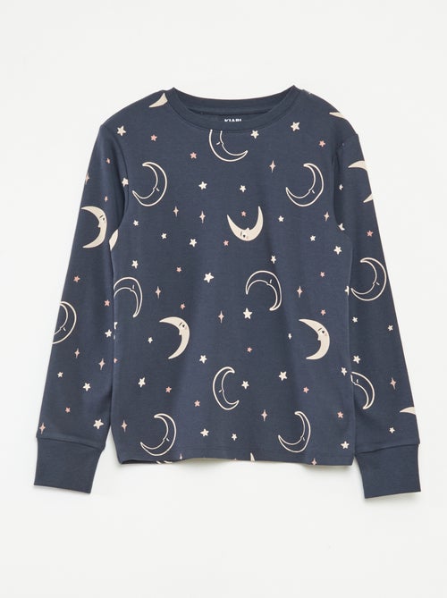 Completo pigiama t-shirt + pantaloni -  2 pezzi - Kiabi