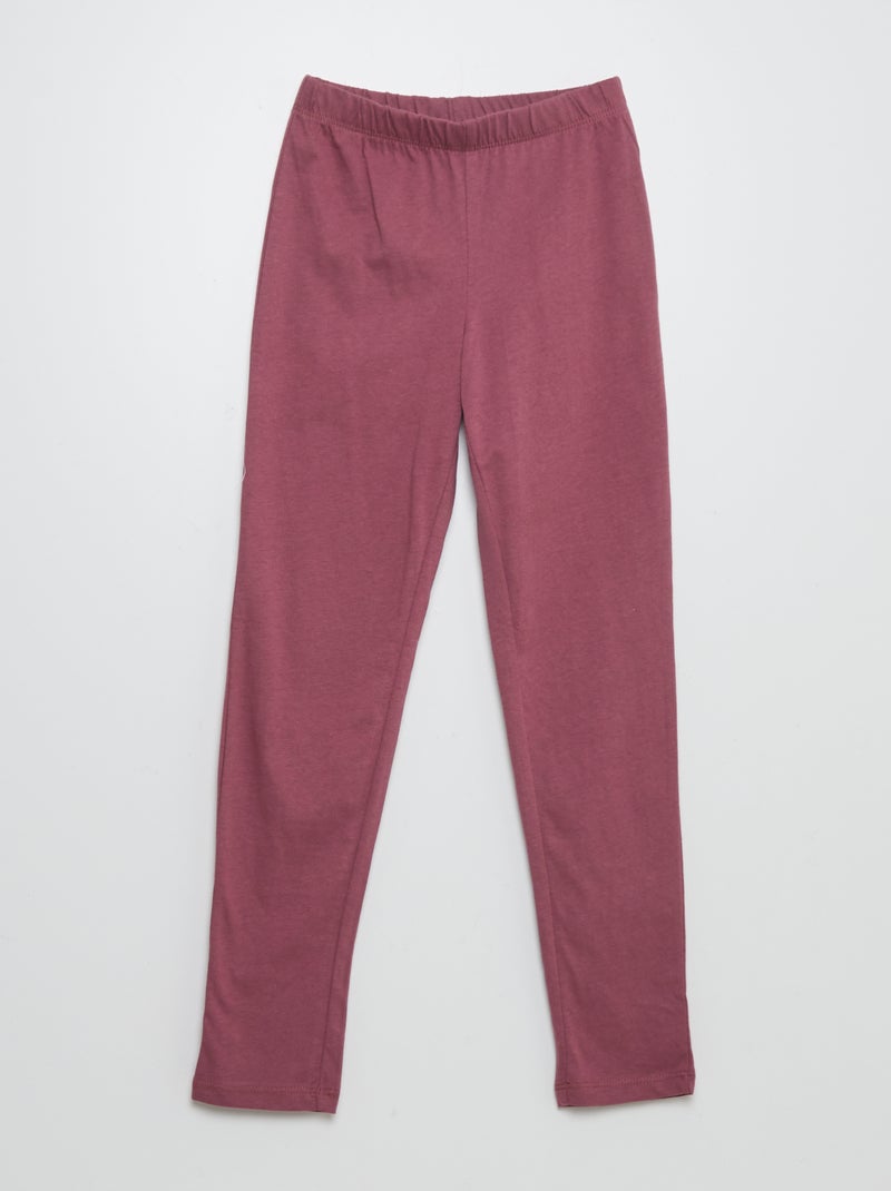 Completo pigiama t-shirt + pantaloni - 2 pezzi ROSA - Kiabi