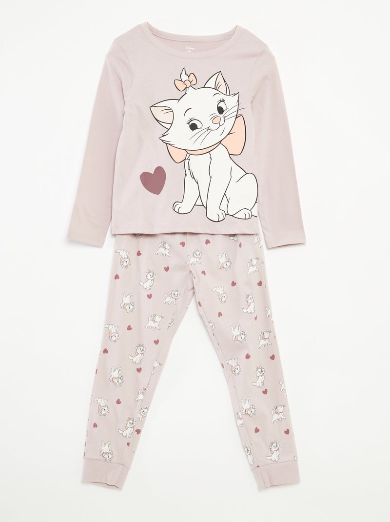 Completo pigiama t-shirt + pantaloni - 2 pezzi Rosa - Kiabi