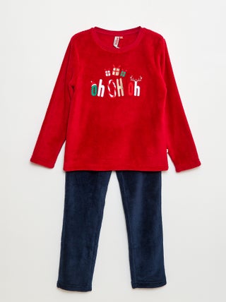 Completo pigiama t-shirt + pantaloni - 2 pezzi