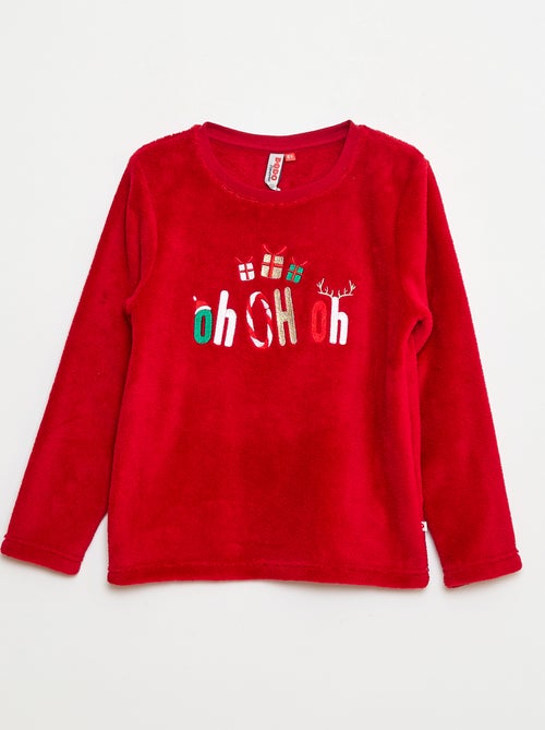 Completo pigiama t-shirt + pantaloni - 2 pezzi - Kiabi