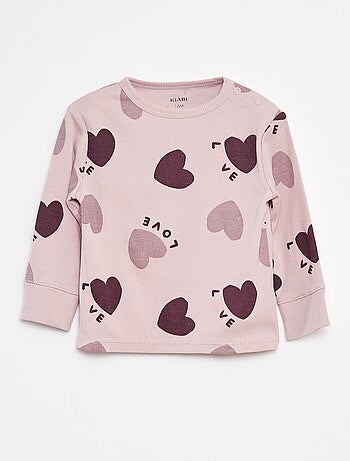 Completo pigiama t-shirt + pantaloni - 2 pezzi