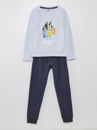 Completo pigiama t-shirt + pantaloni 'Bluey' - 2 pezzi