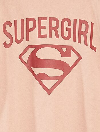 Completo pigiama t-shirt + pantaloni 'DC Comics' 'Supergirl' - 2 pezzi