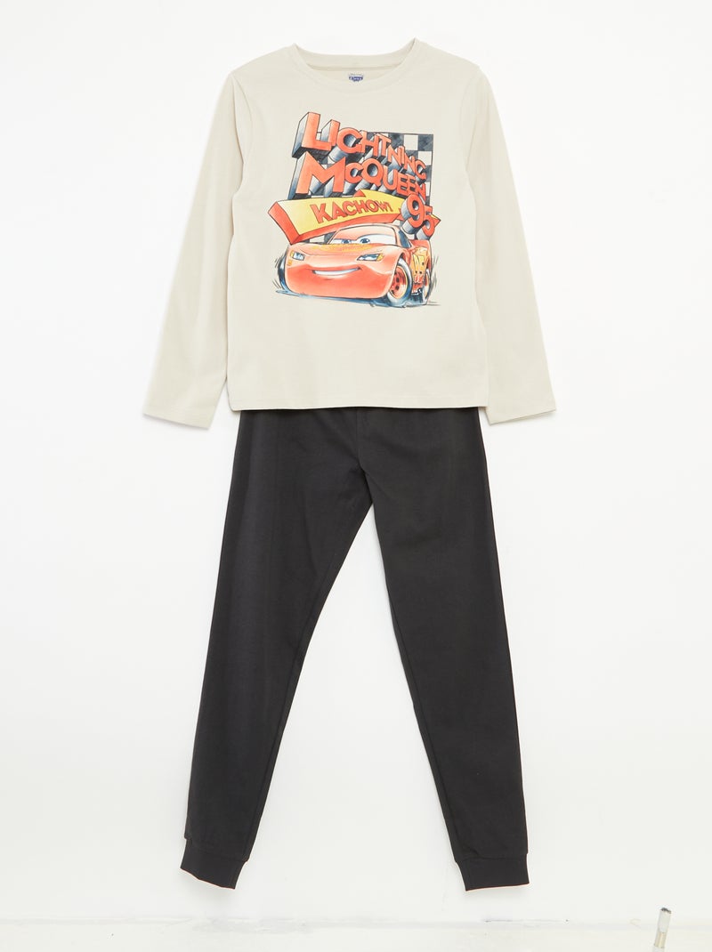 Completo pigiama t-shirt + pantaloni 'Disney' - 2 pezzi Beige - Kiabi