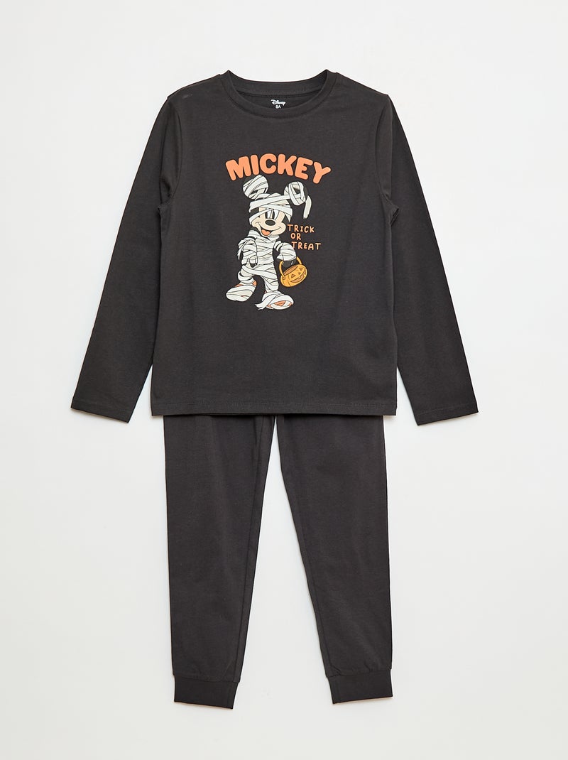 Completo pigiama t-shirt + pantaloni 'Disney' - 2 pezzi Nero - Kiabi