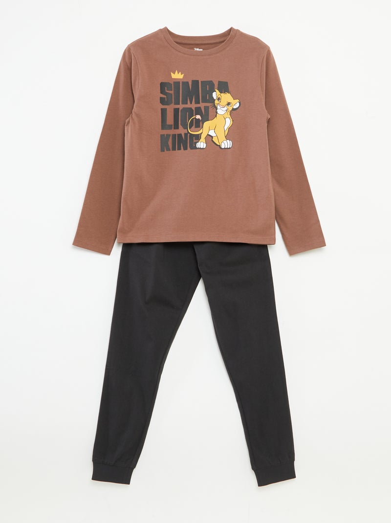 Completo pigiama t-shirt + pantaloni 'Disney' - 2 pezzi Rosa - Kiabi