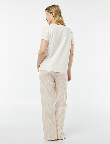 Completo pigiama t-shirt + pantaloni 'Dodo'