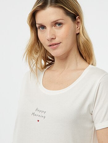 Completo pigiama t-shirt + pantaloni 'Dodo'