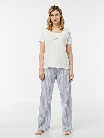 Completo pigiama t-shirt + pantaloni 'Dodo'
