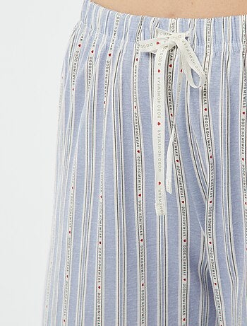 Completo pigiama t-shirt + pantaloni 'Dodo'