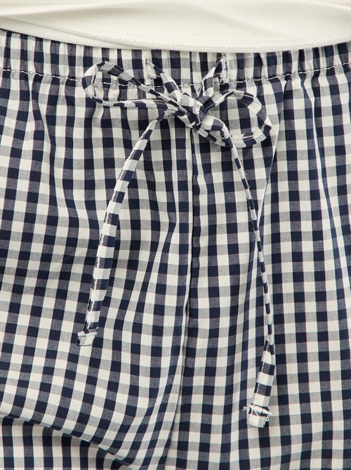 Completo pigiama t-shirt + pantaloni in popeline 'Angel' - 2 pezzi - Kiabi