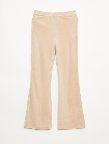 Completo pigiama t-shirt + pantaloni in velluto - 2 pezzi