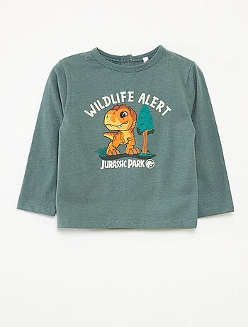 Completo pigiama t-shirt + pantaloni 'Jurassic Park' - 2 pezzi