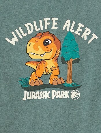 Completo pigiama t-shirt + pantaloni 'Jurassic Park' - 2 pezzi