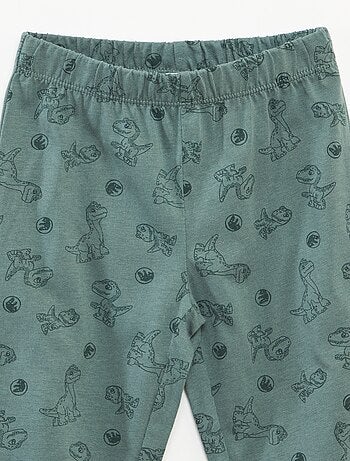 Completo pigiama t-shirt + pantaloni 'Jurassic Park' - 2 pezzi