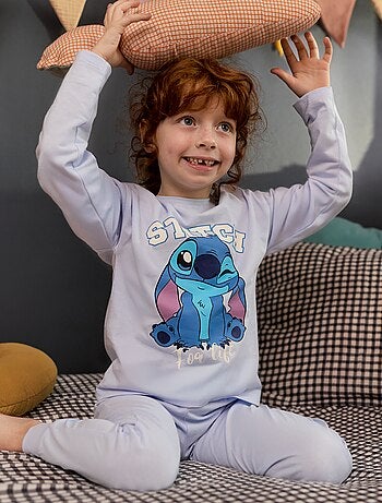Completo pigiama t-shirt + pantaloni 'Stitch' 'Disney'