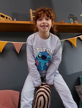 Completo pigiama t-shirt + pantaloni 'Stitch' 'Disney'
