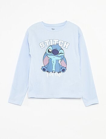 Completo pigiama t-shirt + pantaloni 'Stitch' 'Disney'