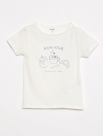 Completo pigiama t-shirt + short - 2 pezzi