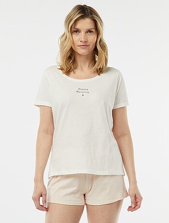 Completo pigiama t-shirt + shorts 'Dodo'