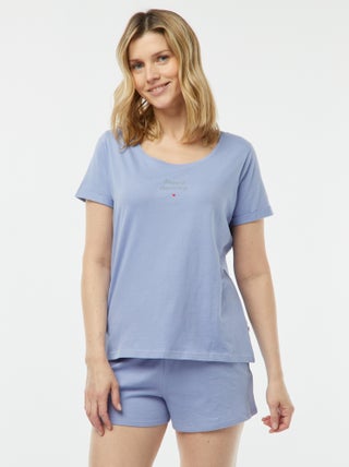 Completo pigiama t-shirt + shorts 'Dodo'