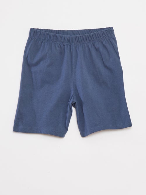 Completo pigiama t-shirt + shorts 'Lo squalo' - 2 pezzi - Kiabi