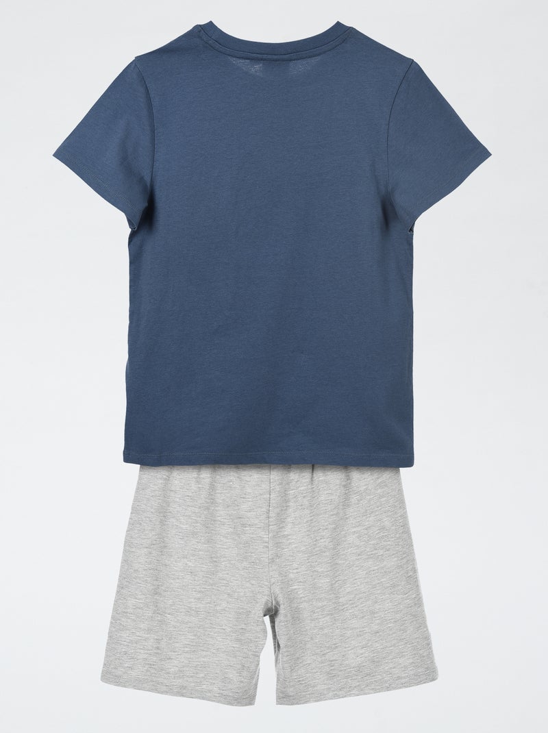 Completo pigiama t-shirt + shorts 'Sonic' 'SEGA' - 2 pezzi Blu - Kiabi