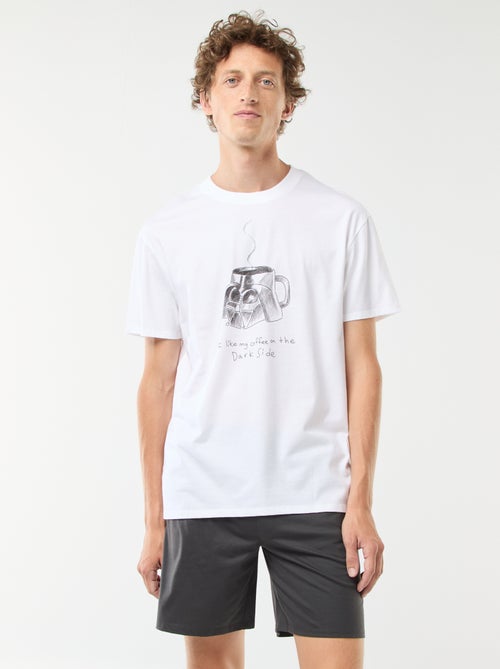 Completo pigiama t-shirt + shorts 'Star Wars'  - 2 pezzi - Kiabi