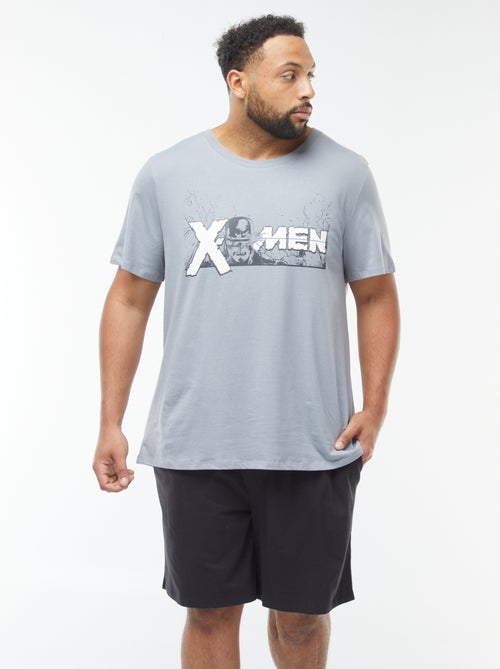 Completo pigiama t-shirt + shorts 'X-MEN' 'Marvel' - 2 pezzi - Kiabi