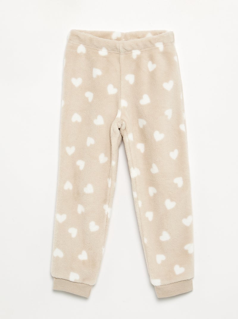 Completo pigiama 'Tamburino' 'Disney' in pile - 2 pezzi Grigio - Kiabi