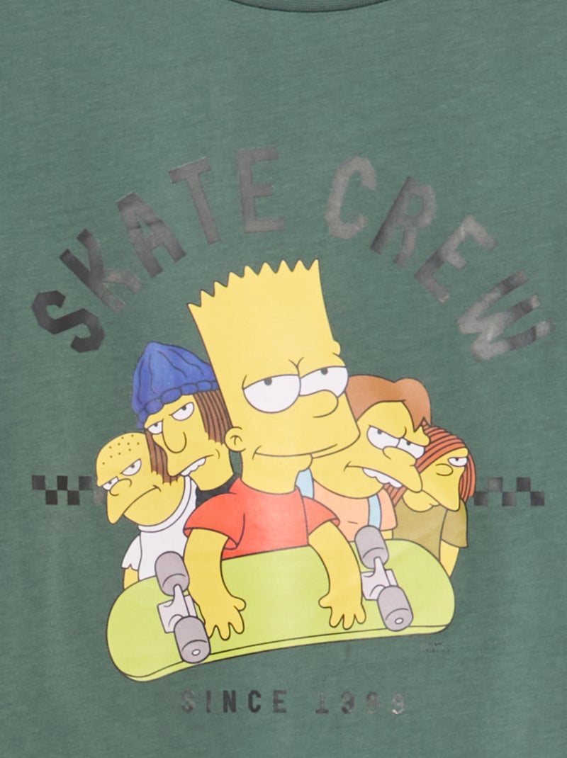 Completo pigiama 'The Simpsons' t-shirt + pantaloni - 2 pezzi Verde - Kiabi