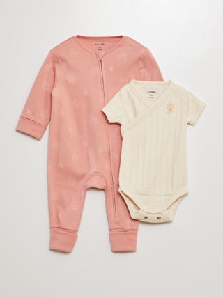Completo pigiama tutina + Body - 2 pezzi