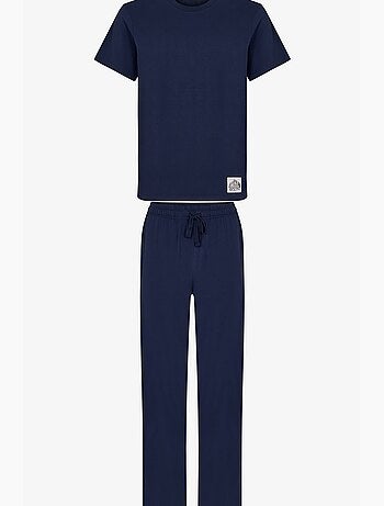 Completo pigiama uomo midnight forest a maniche corte penti