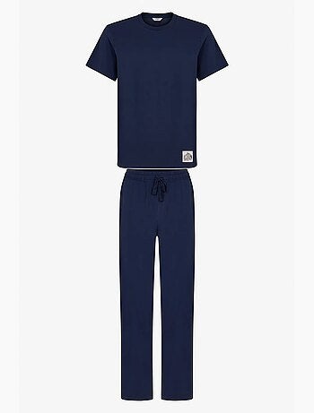 Completo pigiama uomo midnight forest a maniche corte penti