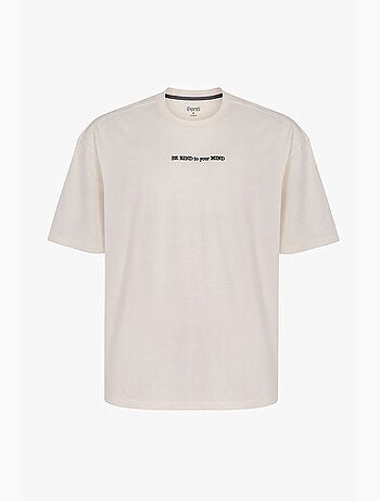 Completo pigiama uomo modern stone oversize a maniche corte penti